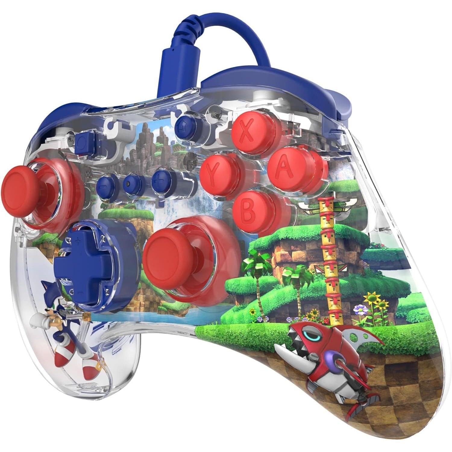 Buy Nintendo,PDP Official Switch REALMz Wired Controller - Sonic Green - Gadcet UK | UK | London | Scotland | Wales| Ireland | Near Me | Cheap | Pay In 3 | Video Game Console Accessories